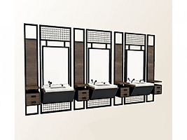 Bay & Bayan Kuaför Dolabı Grubu